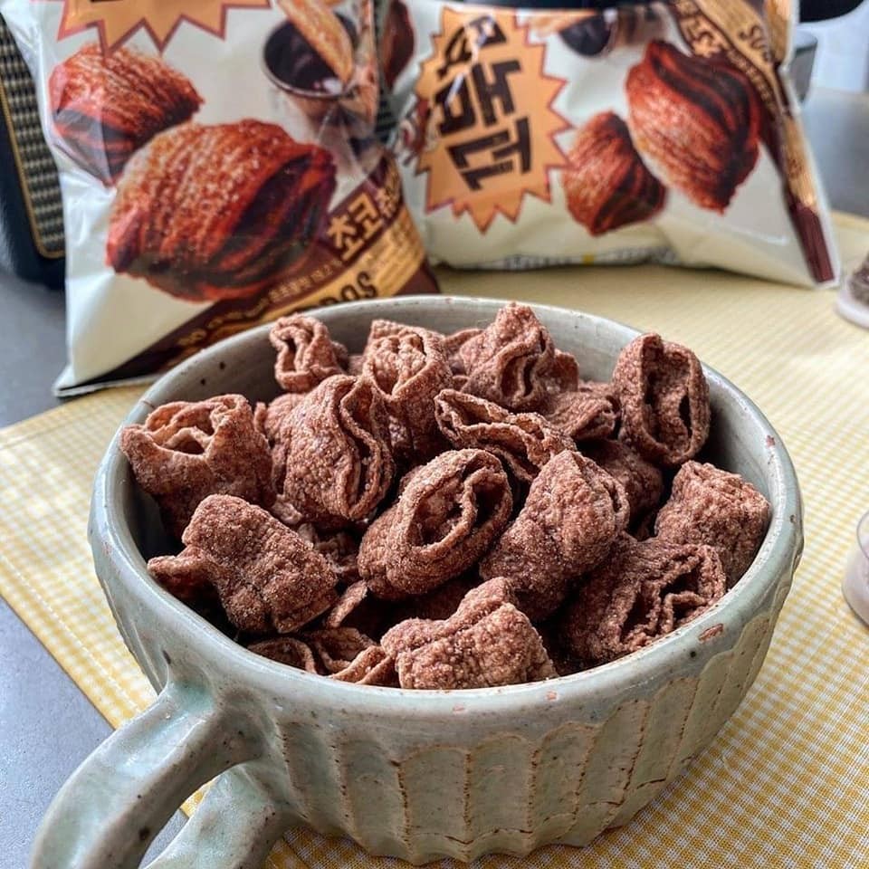 韓國Orion烏龜玉米脆餅80g巧克力吉拿棒風味