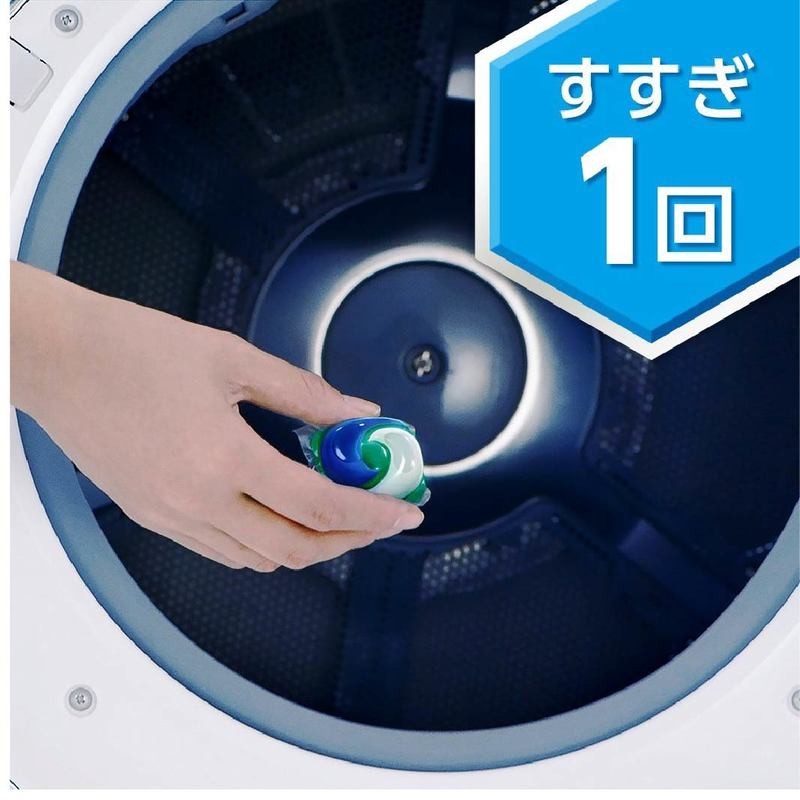 日本 P&G 洗衣凝膠球17顆入盒裝(粉花香)