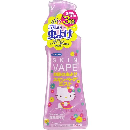 SKIN VAPE Hello Kitty限定版防蚊液水蜜桃味