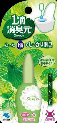 日本小林* 一滴消臭廁所除臭芳香劑 20ml-清新薄荷 