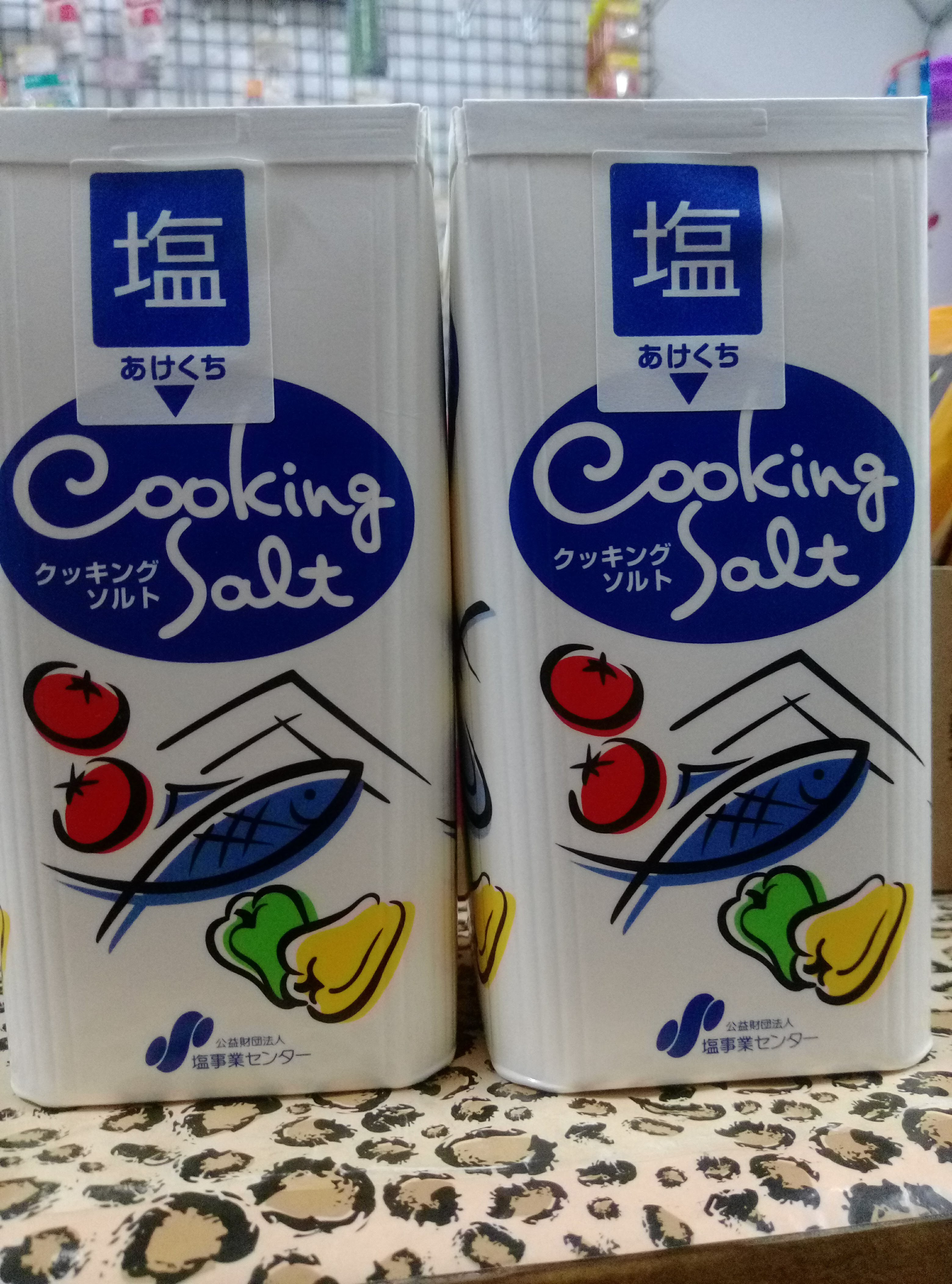 日本塩事業天日鹽盒裝家庭用鹽800g