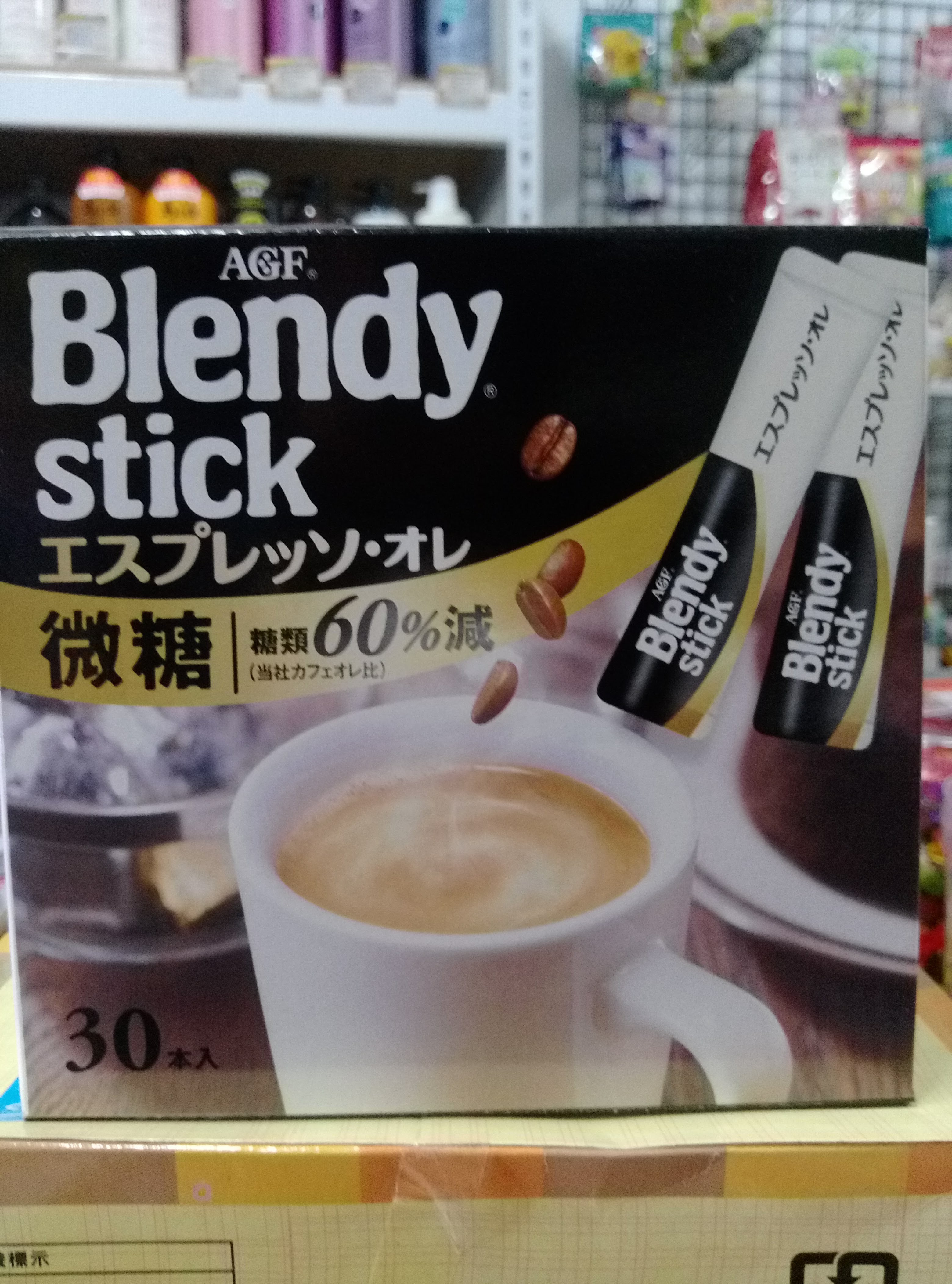 日本AGF Blendy Stick義式濃縮拿鐵咖啡30本