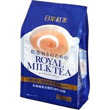 日本*日東紅茶皇家奶茶140g10入(皇家奶茶-藍)