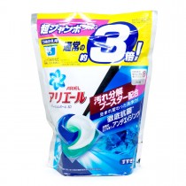 2020新款 日本 P&G 洗衣球 洗衣凝膠球 寶僑  補充包(46顆入)淨白抗菌藍色