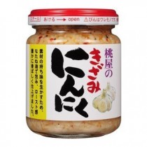 日本桃屋拌飯醬蒜末醬125g