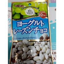 日本正榮優格葡萄乾白巧克力豆40g