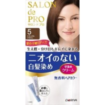 日本DARIYA SALON De PRO 沙龍級白髮用無味型專業染髮劑5號