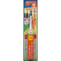 日本製minimum阿卡將兒童專用柔軟刷毛電動牙刷3歲以上(橘色)