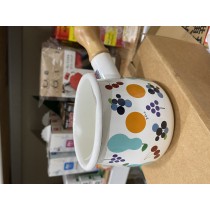 日本製Plune 琺瑯木柄牛奶鍋無蓋(水果)
