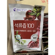 韓國 BOTO 高濃度紅石榴汁 80ml *100包(含運)